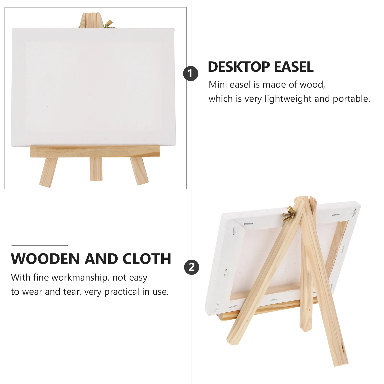 イタリア製 アンティーク 大型イーゼル 多機能 折り畳み式