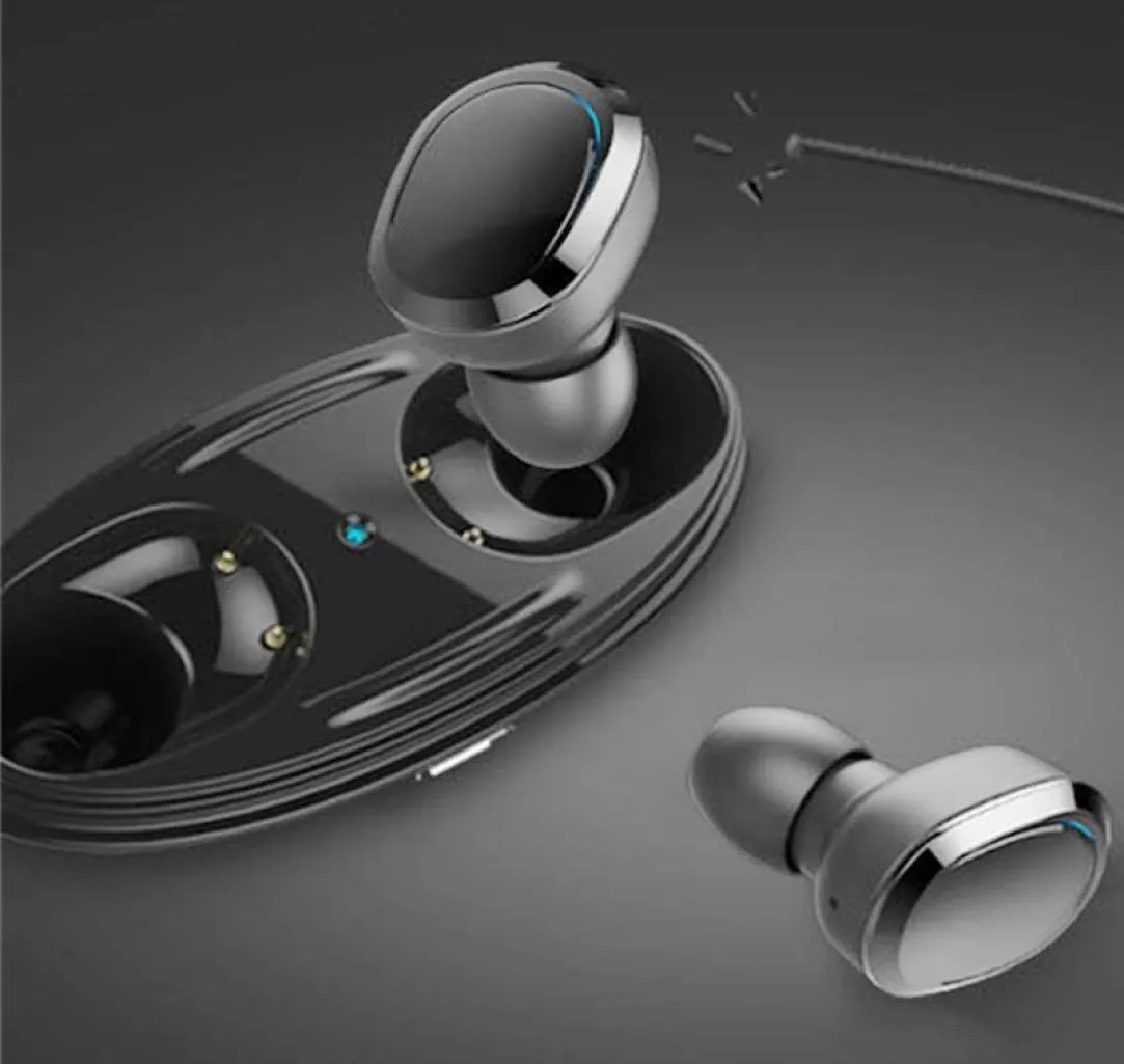 T12 TWS Bluetooth Earphone Mini gemelli Bluetooth Sport Aurbano inear Auricolari Auricolari Double Wireless Aurbudless con CHA6605360