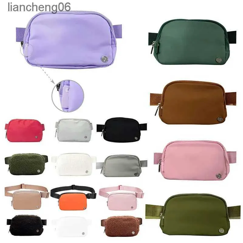 Sacs de taille Luxe Luxury partout sac de ceinture sacs de taille Fanny Pack Designer Bumbag Womens Nylon Mens Bum Part Sports Clutch Yoga Bag C240413