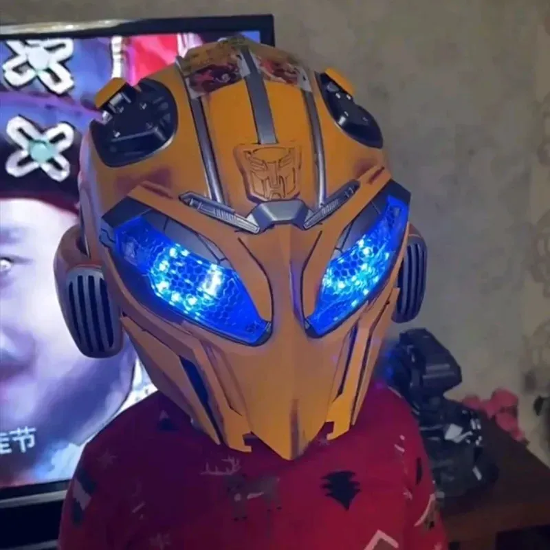 バンブルビー ヘルメット　トランスフォーマー ヘルメット トランスフォーマー HEROi バンブルビー バイク