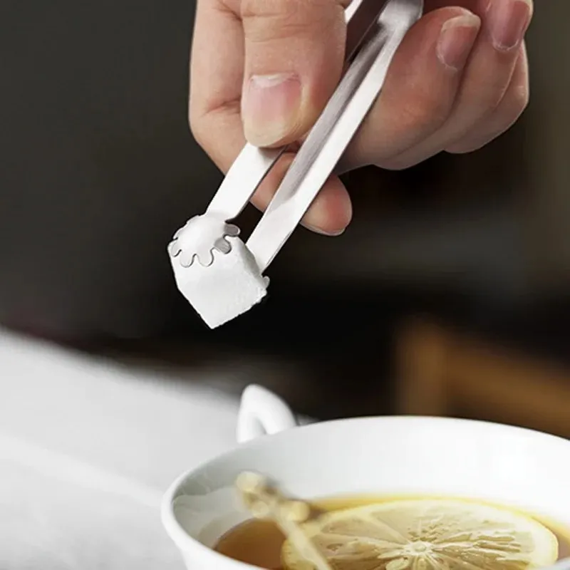 Clip di zucchero di zucchero in acciaio inossidabile Tcheezer mini morsetti clip pinza zucchero Clip ghiaccio clip clip da cucina strumenti da cucina fornitura