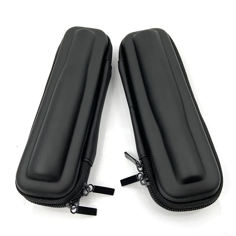 EGo Cigarette Storage Cases Slim Black Leather Zipper Pouch For Mini E Cig  Carry From Ddmyearth, $20.87