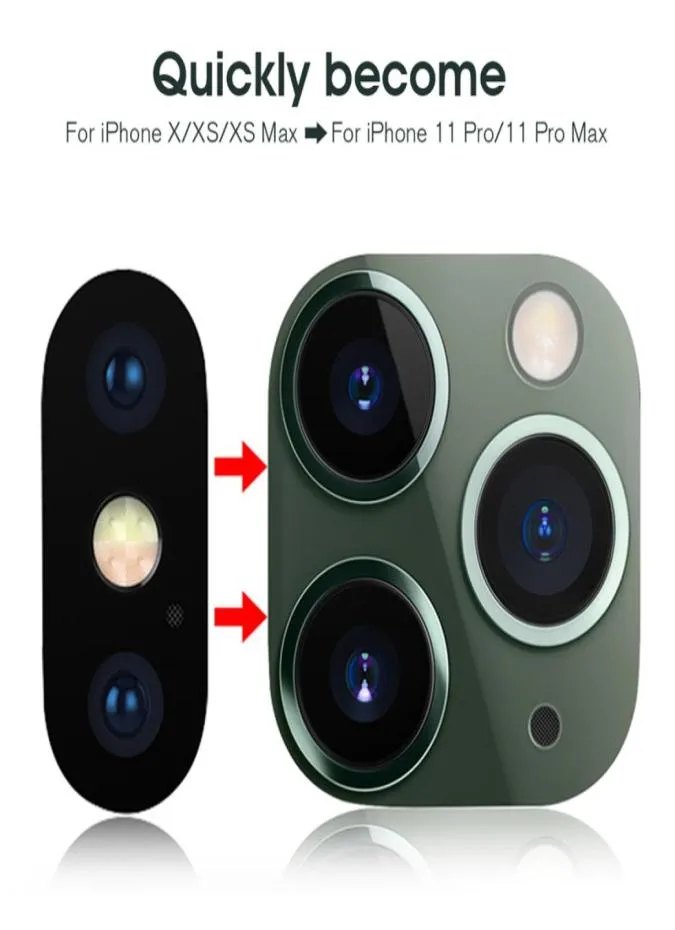 För iPhone x xs max xr sekunder ändras för 11 pro lins klistermärke kamera skärmskydd till 117403401