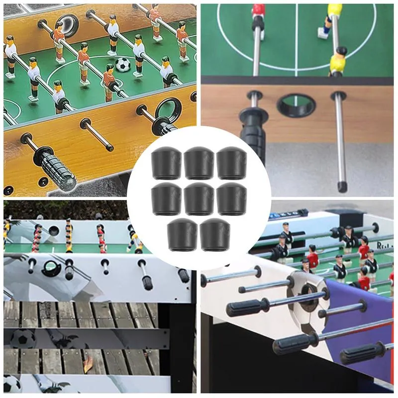 Table Football Rod Cover, Foosball Pole Tip End Plug Parts for ...