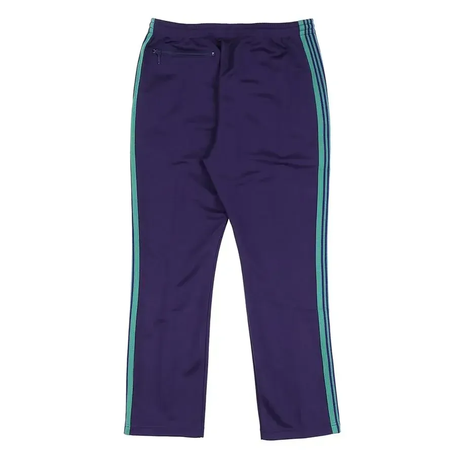 Y2K BOOT-CUT Poly Smooth Needles ladies track pants with Y2K BOOT-CUT Poly Smooth Needles ladies track pants with