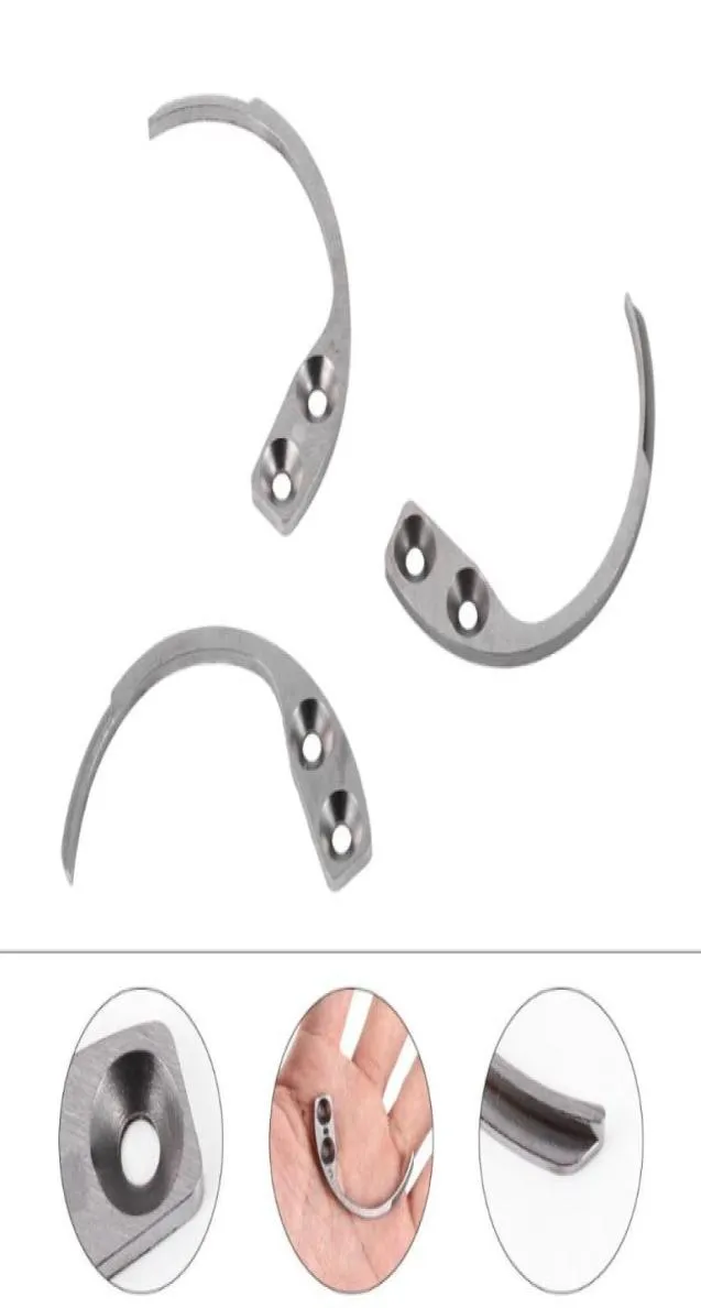 Hooks rails 3 pcs Antitheft en acier inoxydable Tag Hook Pin Overner Key Vêtements Alarme Remover7438934