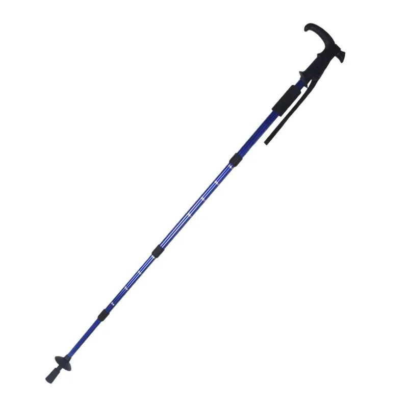 Gorise 26-inch Adjustable Trekking Poles - Lightweight Aluminum, Folding, With Carbide Tips & Wrist Straps
