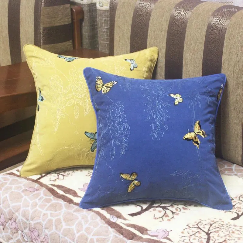 Cuscino lussuoso ricambio ricambio farfalla casa decorativo design europeo di divano da letto di divano da letto