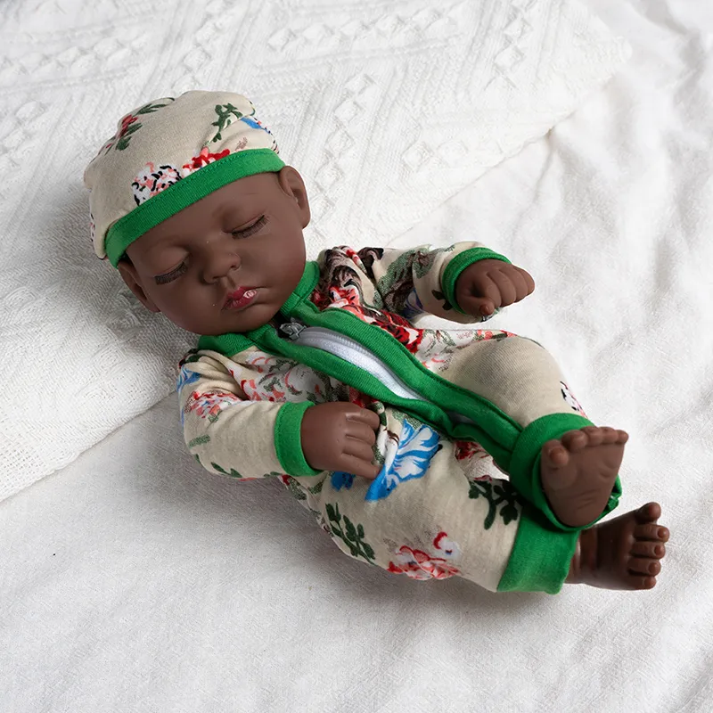 Lifelike Black Skin Reborn Baby Doll 12inch 30cm Soft African American Reborn Doll Toys For Girls 2024 From Homepro15 25.65 DHgate.Com