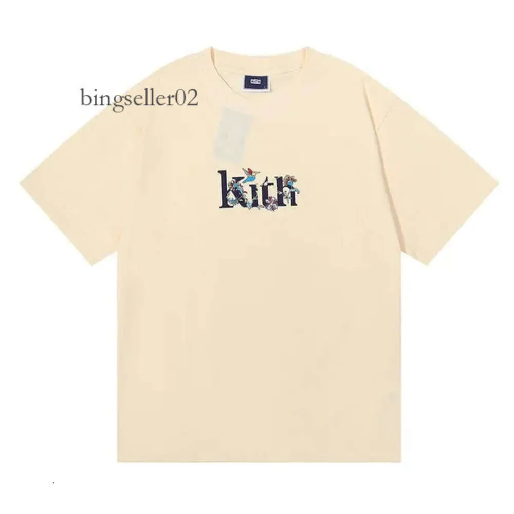 Kith T-shirt Rap Hip Hop Ksubi Male zanger Juice Wrld Tokyo Shibuya Retro Street Fashionmerk Korte mouw T-shirt 479