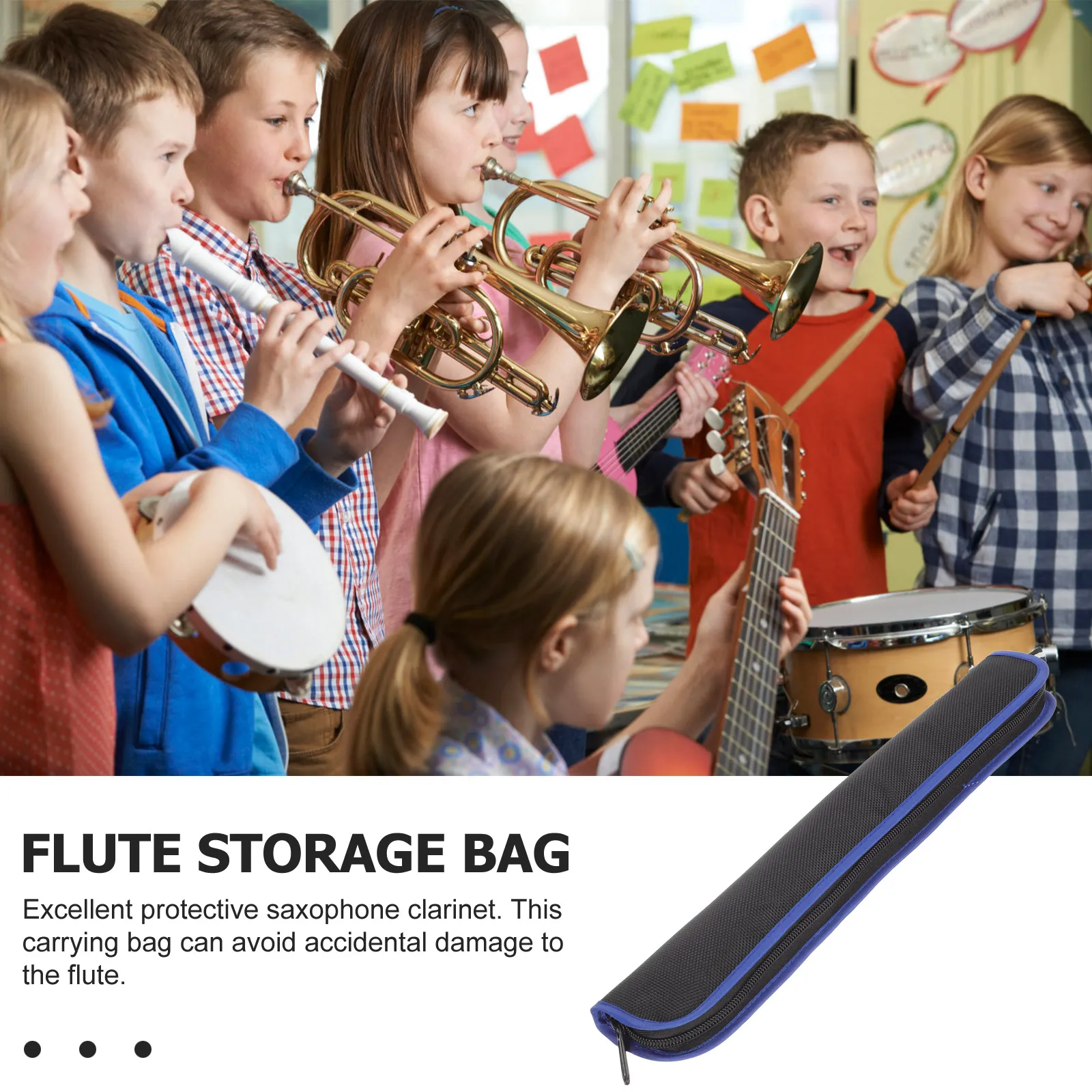 DHgate.com:Premium Oxford Fabric Flute Case - Portable Carrying Storage ...