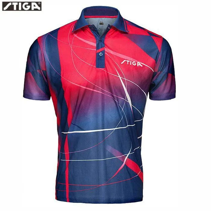 Tröjor stiga bord tennis skjorta sporttröjor badminton tröja mujer hombre tenis ping poing sport tröjor tshirt