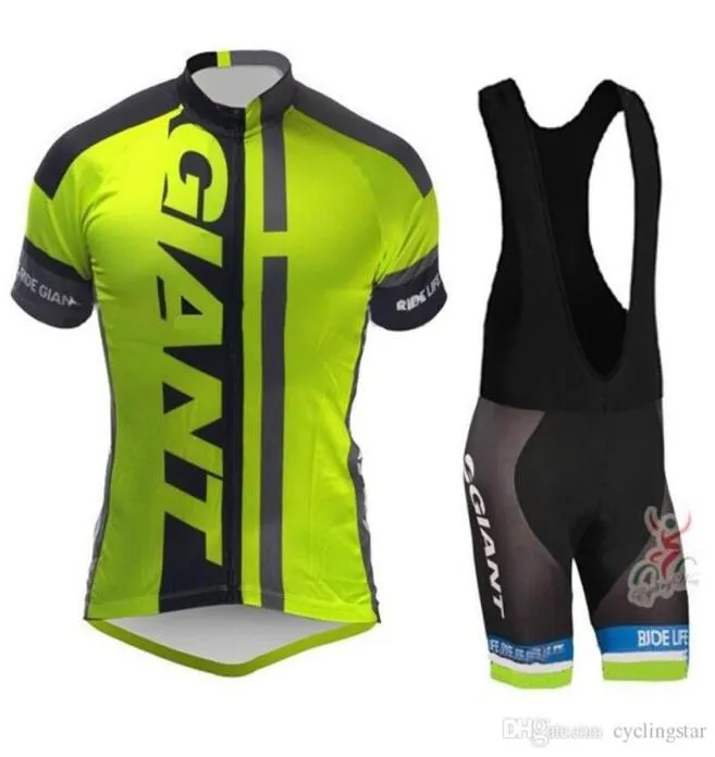 Nowy zespół Pro Mens Cycling Clothing Ropa Ciclismo Jersey Cycling Ubrania Krótkie koszulę +rowerowe szorty Y210401144602989