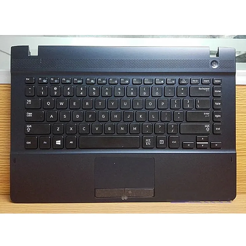 Frames Nieuwe laptop Topkoffer Palmstest bovenklep Keyboard Housing voor Samsung NP300E4E NP270E4E 270E4V 275E4V 271B4E 2470EV BODEM COVER