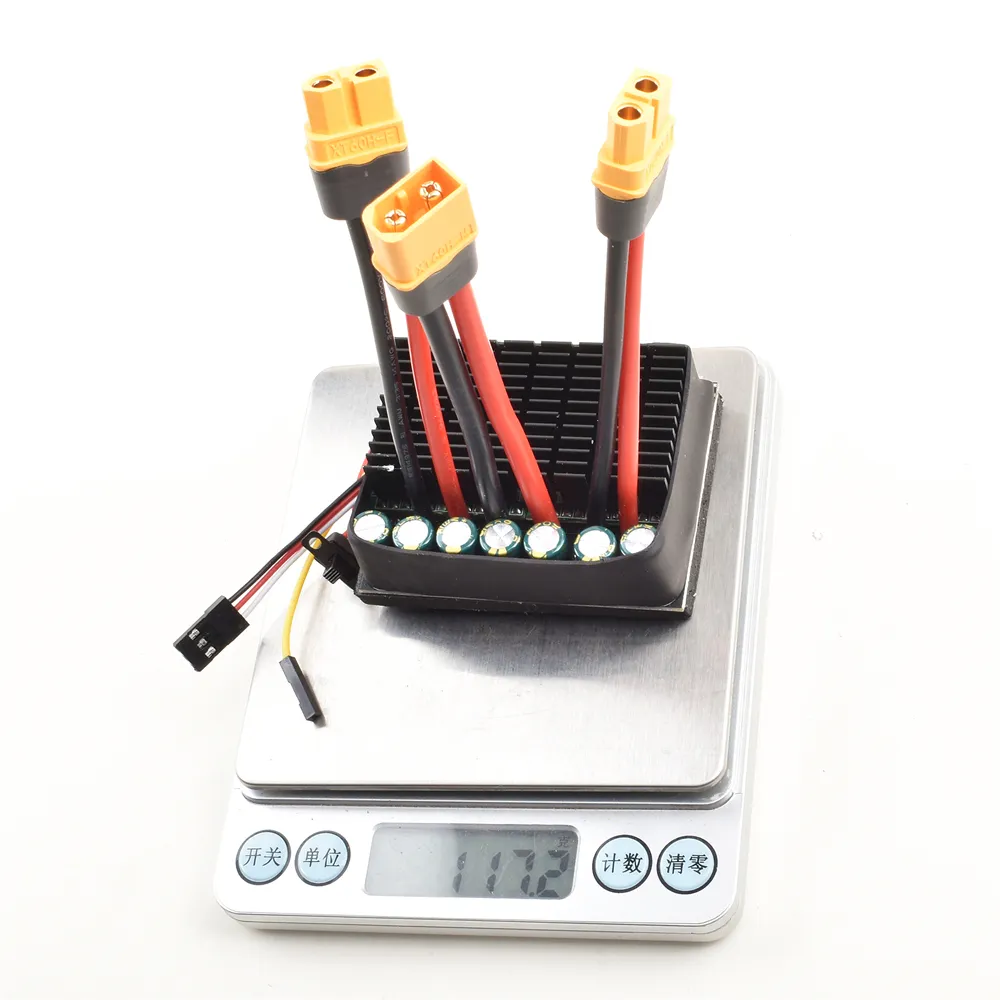 Controller Velocità Modellismo ESC Brushless 50A Per Modelli RC: Controllo Di Velocità Lineare, Programmable, Per Lipo 3-6s ESC Brushless RC - Foto 6