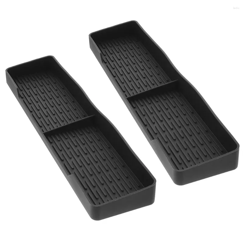 Storage de cuisine 2 PCS PCS Rack d'organisateur étagère pour le support de pote de pote