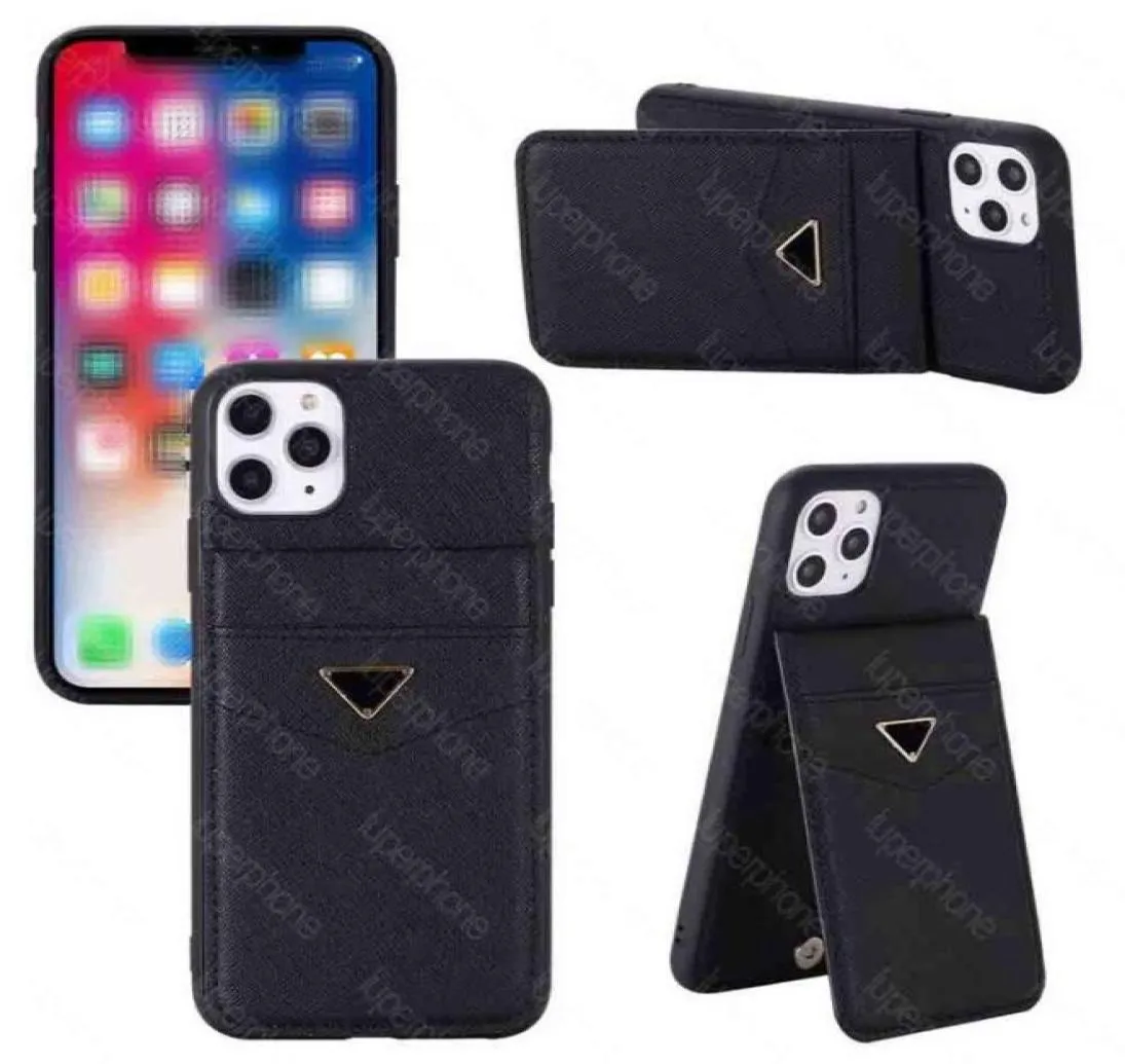 Design de la carte de mode design de luxe couverture arrière pour iPhone 12 12mini 12promax 11 11pro x xs max xr 7 8 plus couverture de peau de couverture de peau 9560380