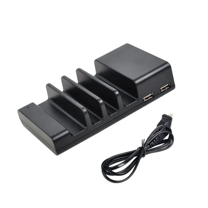 Neuer Multi -Port -USB -Telefonladegerät Inhaber Fast Lading 4 Ports Station Dock Stand Hub Hub Basi