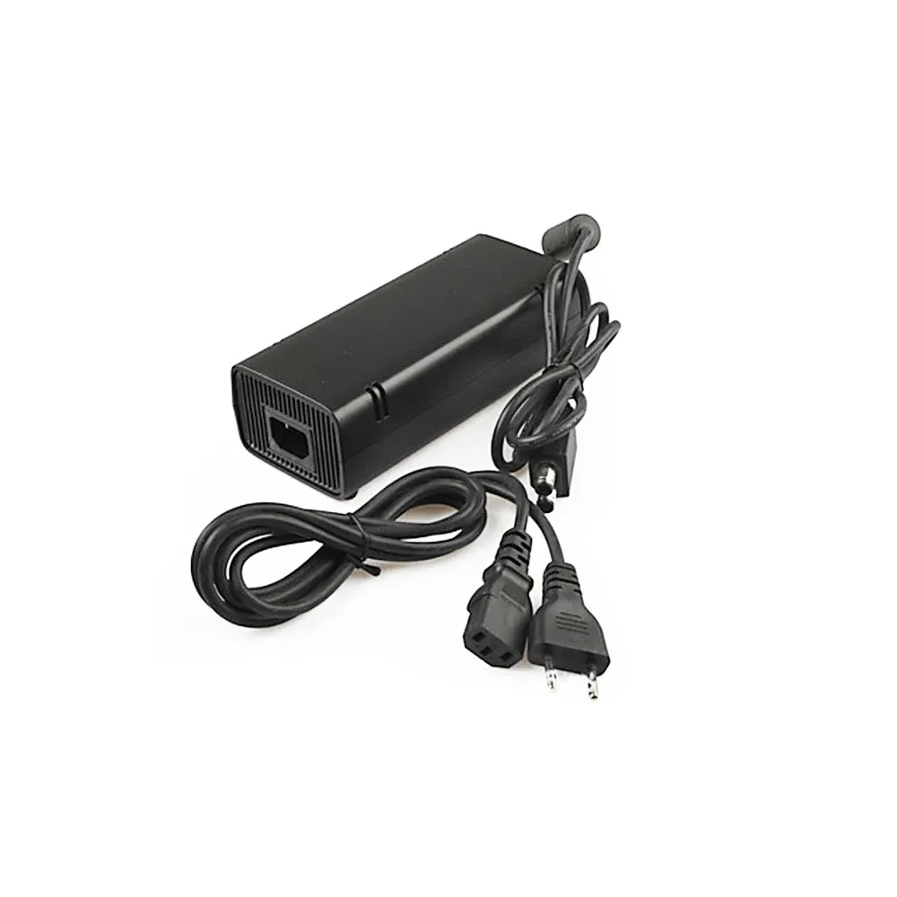 Levering voor Xbox 360 Slim Host -adapter 110240V voeding oplader voor Xbox 360SLIM AC -adapter US/EU -plug