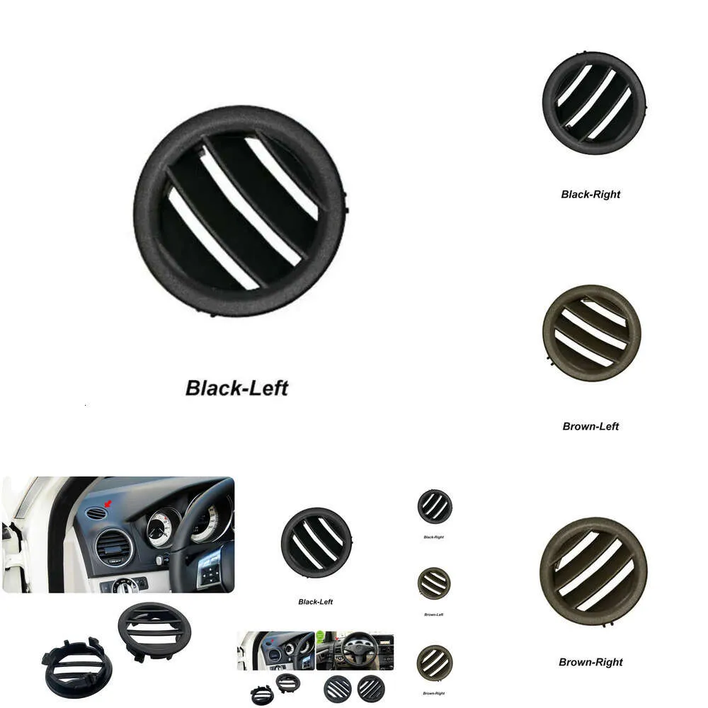 Nouvelle voiture côté tableau de bord côté A / C Air Climating Vent Paddle Outlet Couvercle de la calandre pour Mercedes Benz C-Classe W204 2007 2009 2009 2020