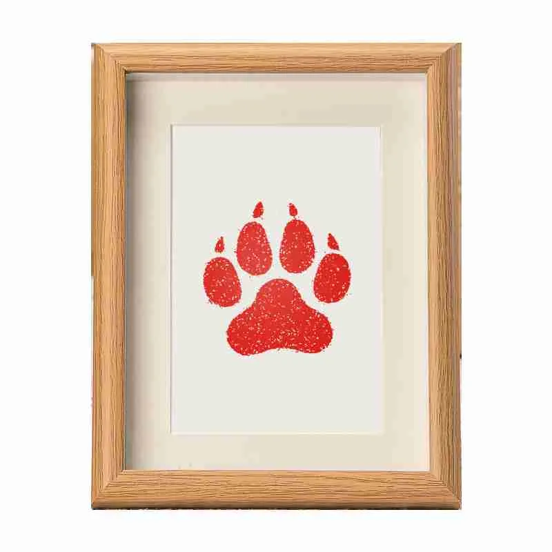 Cat Dog Paw Prints Memorial Photo Frame DIY Pet... From Dreamer_chen ...