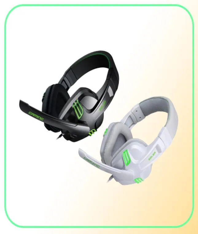 NOWOŚĆ KX101 35 mm przewodowe słuchawki słuchawkowe PC PC Gamer Stereo Słuchawki z mikrofonem do sprzedaży detalicznej Computer16412987806228