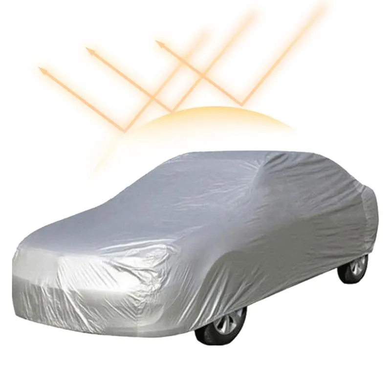 A Car Cover Heavy Duty Uv Protection Windproof Waterproof