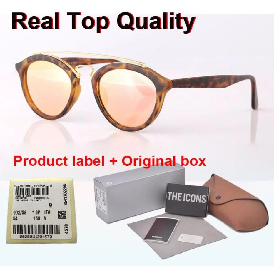 Дизайнерские дизайнерские солнцезащитные очки мужчины женщины Gatsby Retro Vintage Oceear Shades круглый рамный стеклянный линз солнечные очки с розничной коробкой и Lab5750836