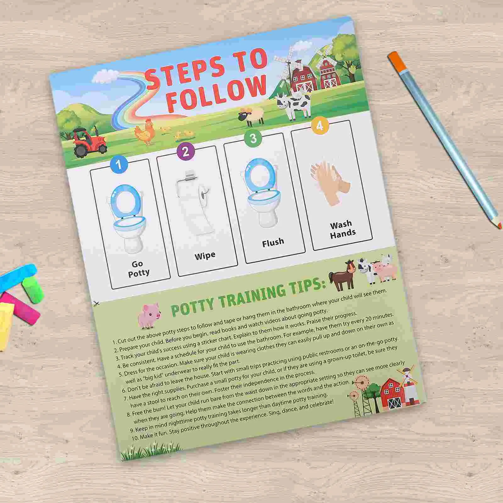 toddler-potty-gym-training-chart-and-sticker-set-for-home-use