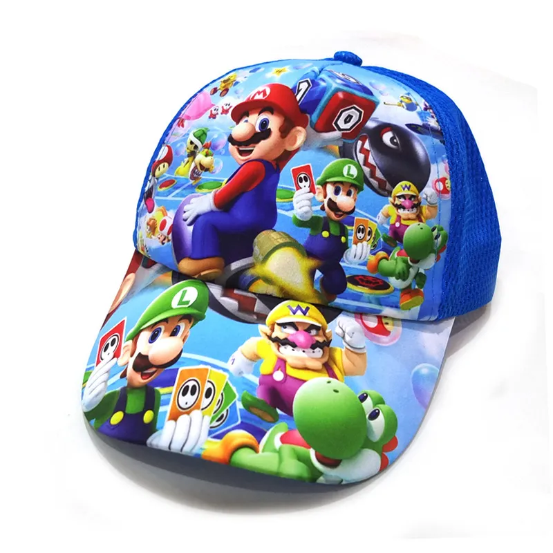 Party Hats Cartoon printing children's baseball cap children's sun hat