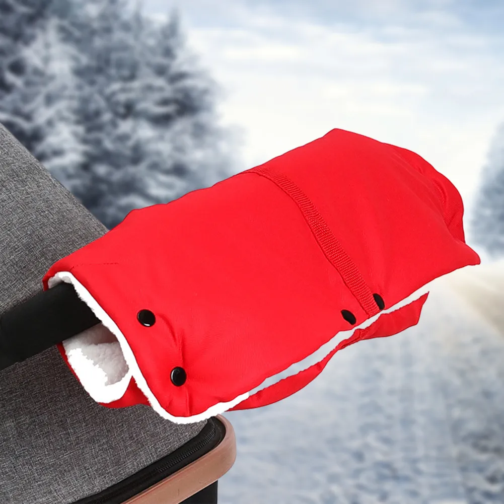 Winter Warm Fur Fleece Buggy Clutch Cart Muff Glove Windproof Stroller Footmuff Hand Mitten With Thicken Pram Hand Grip Stroller Footmuffs Accessories From Homepro14 7.52 DHgate.Com