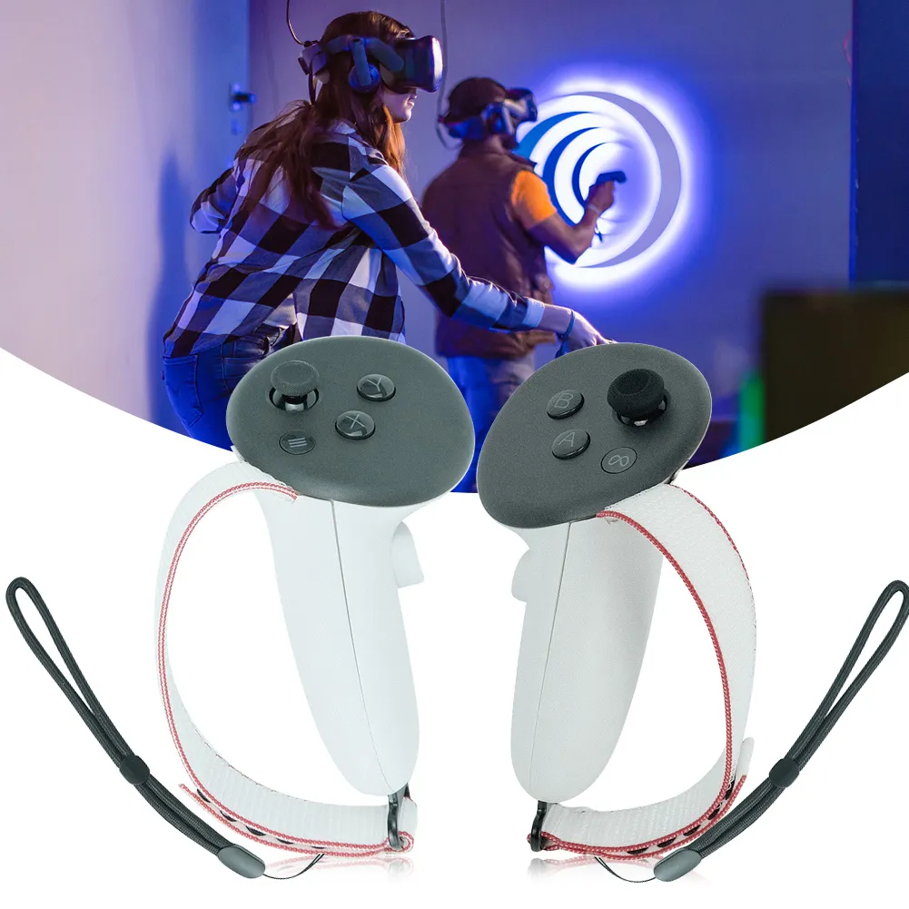 Save Big on Bulk Meta Quest Strap Wearable Strap On: Enhanced Grip  Controller Straps Anti Slip, Anti Fall Wrist Support, Comfortable  Adjustable