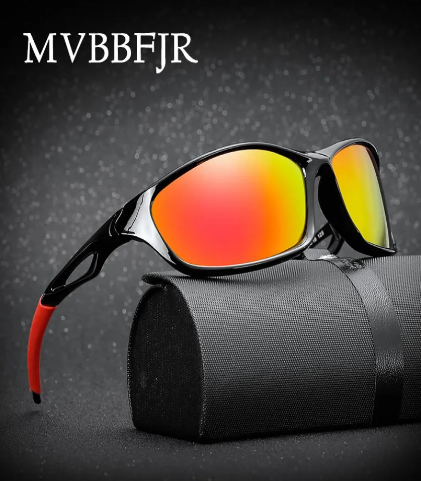 MVBBFJR Men polarisé Anti Chare Eyeglass Sport Eyewear Driving Women Mirror Sunglasses Lunes Goggles Designer UV4009231926