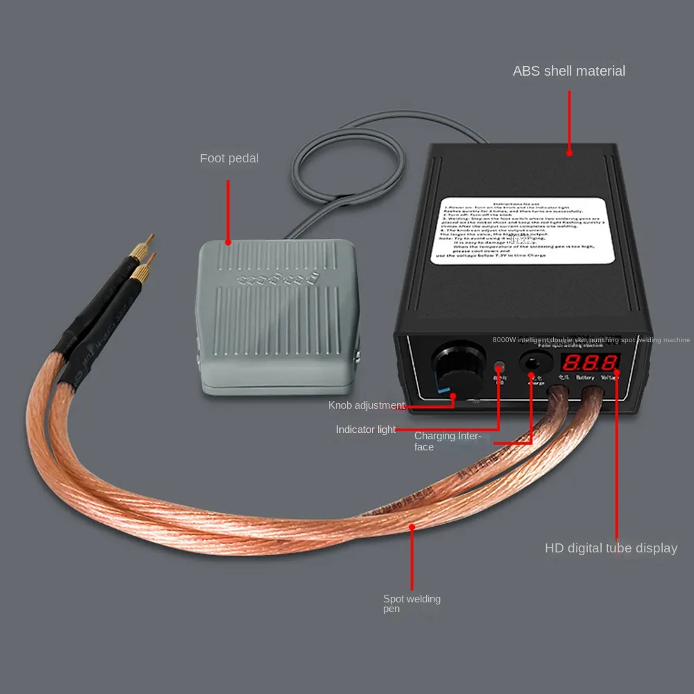 Spot Welder For 18650 Batteries 8000W Spot Welder For Battery - View #5