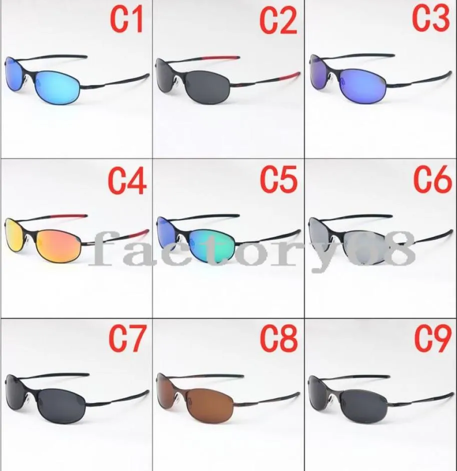 Polariserade solglasögon Män och kvinnor New Fashion Classic Solglasögon Metal Frame 4040 Vintage Style Outdoor6163015