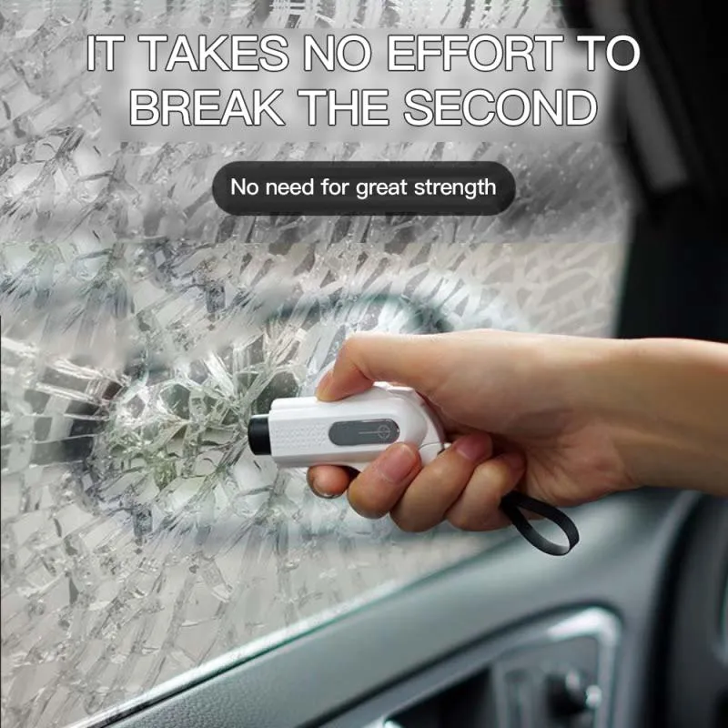 Sicherheitshammer Auto - Mit Gurtcutter Für Notfälle