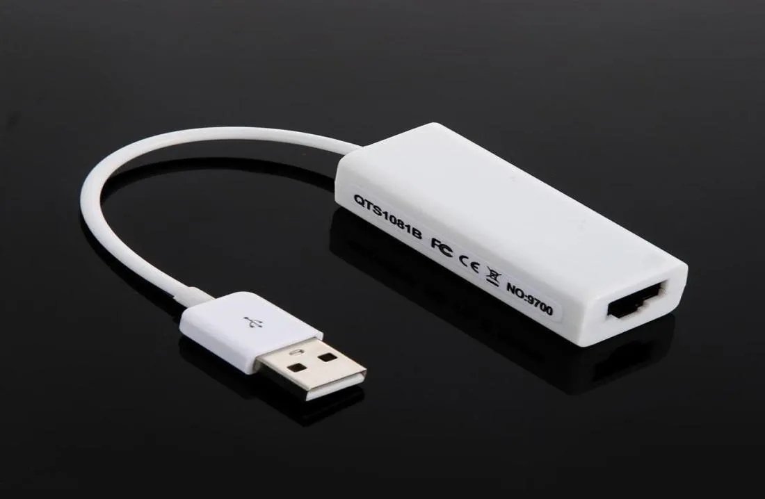 USB 20 à la carte réseau Adaptateur Ethernet LAN pour Mac OS Android Tablet Win5652719