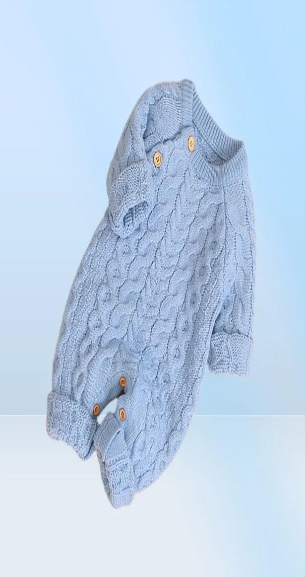 Roupas de inverno infantil Autumn Baby Romances de malhas de malhas recém-nascidas meninos roupas meninas para meninas para macacão de bebê 0-3 anos 247W3731957