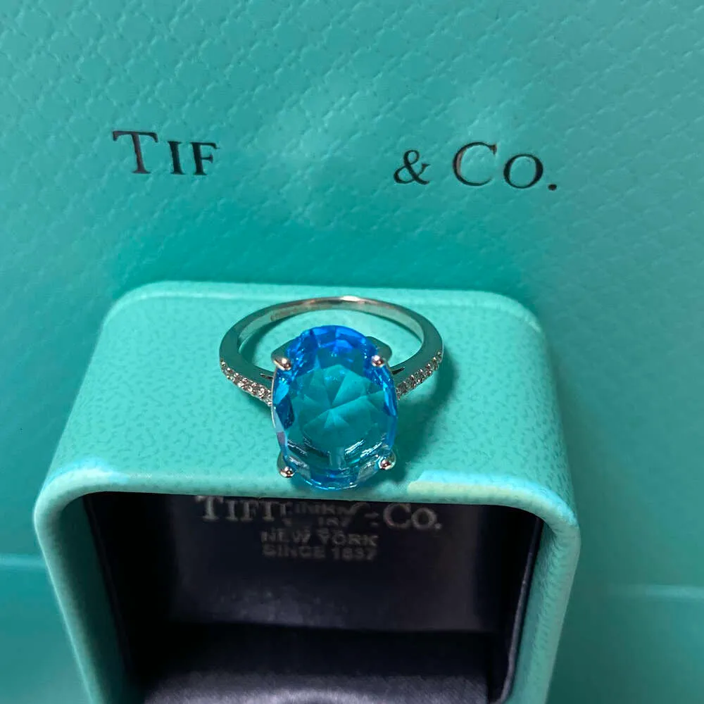 Tiffanybead Pierścienie miłosne damskie męskie projektant Tiffanybracelet Pierścień luksusowa biżuteria