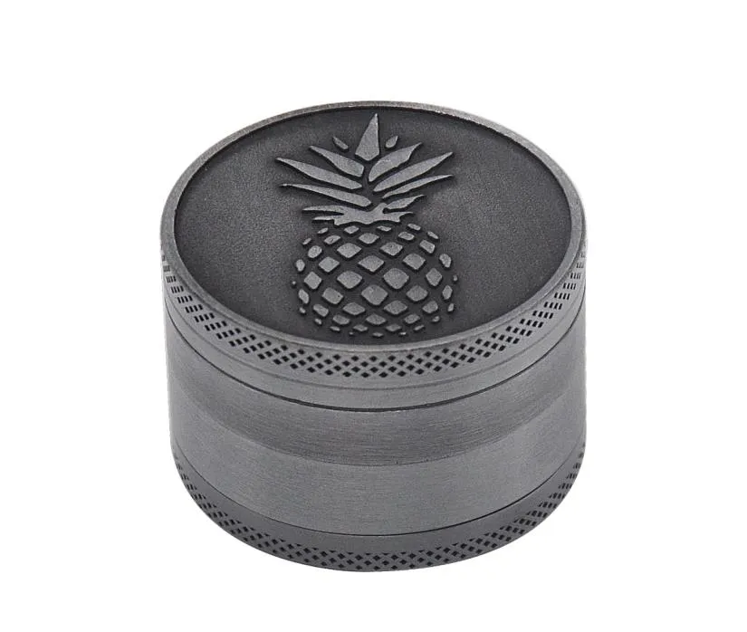 Grinder d'herbe en alliage en zinc 40 mm 4 pipe métal Mini Spice Tobacco Grinders avec capteur de pollen Smoke Herb Pipe accessoires 5331600