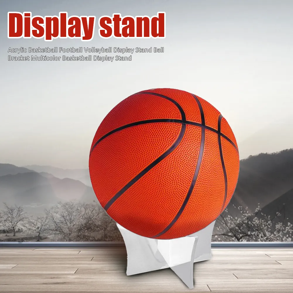 Soporte Balon Futbol Soporte Para Pelotas Acrílico Transparente - Exhibición De Balón De Fútbol, Baloncesto, Voleibol - Base Estable Base Decorativa Pelotas 13cm Soporte Para Balones De Futbol