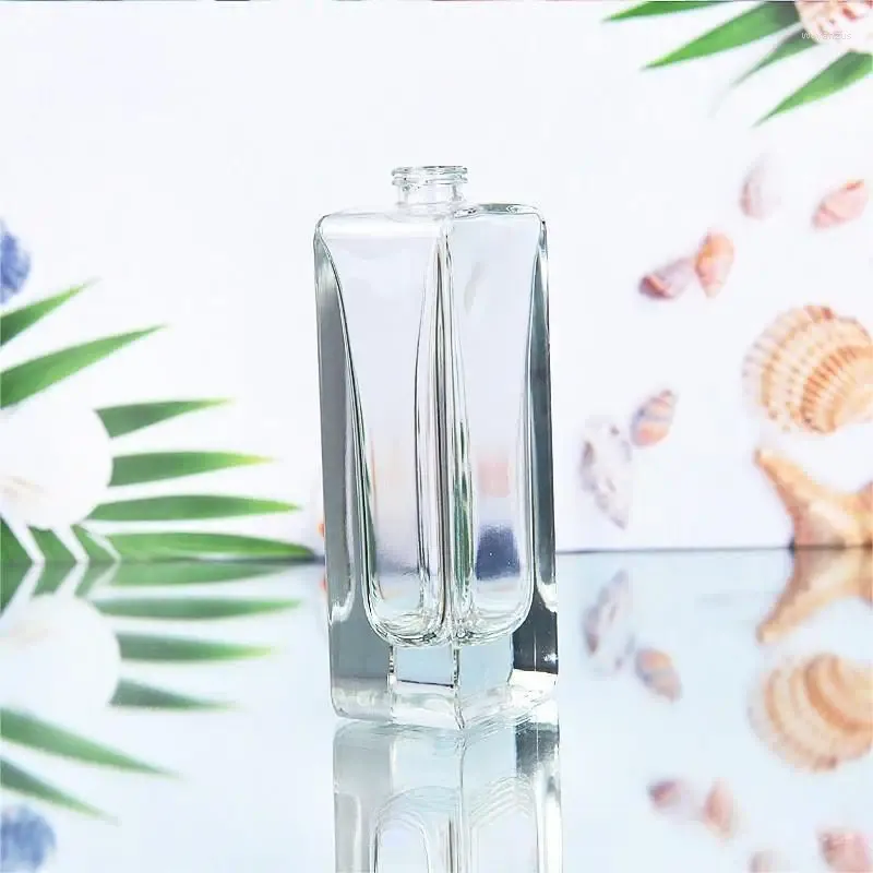 Garrafas de armazenamento yuxi 50ml criativo simples garrafa de perfume de spray de vidro pequeno tamanho de viagem de amostra
