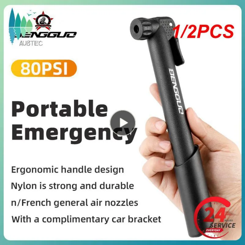 Mini Inflador De Bomba Manual Portátil Para MTB Y Bicicletas De