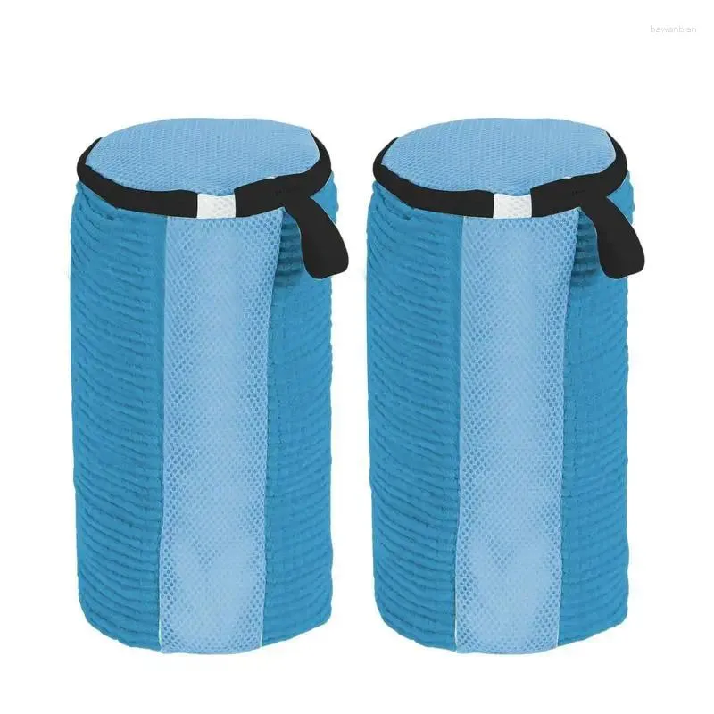 Laundry Bags Shoe Bag For Washing Machine Cleaning 2 Pieces Breathable Chenille Bras Socks