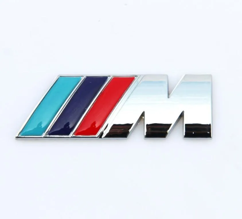 Ny M Power Series Logo Sticker Emblem Badge Chrom 1 3 4 5 6 7 E Z X M3 M5 M6 MLINE för BMW M QC656302396