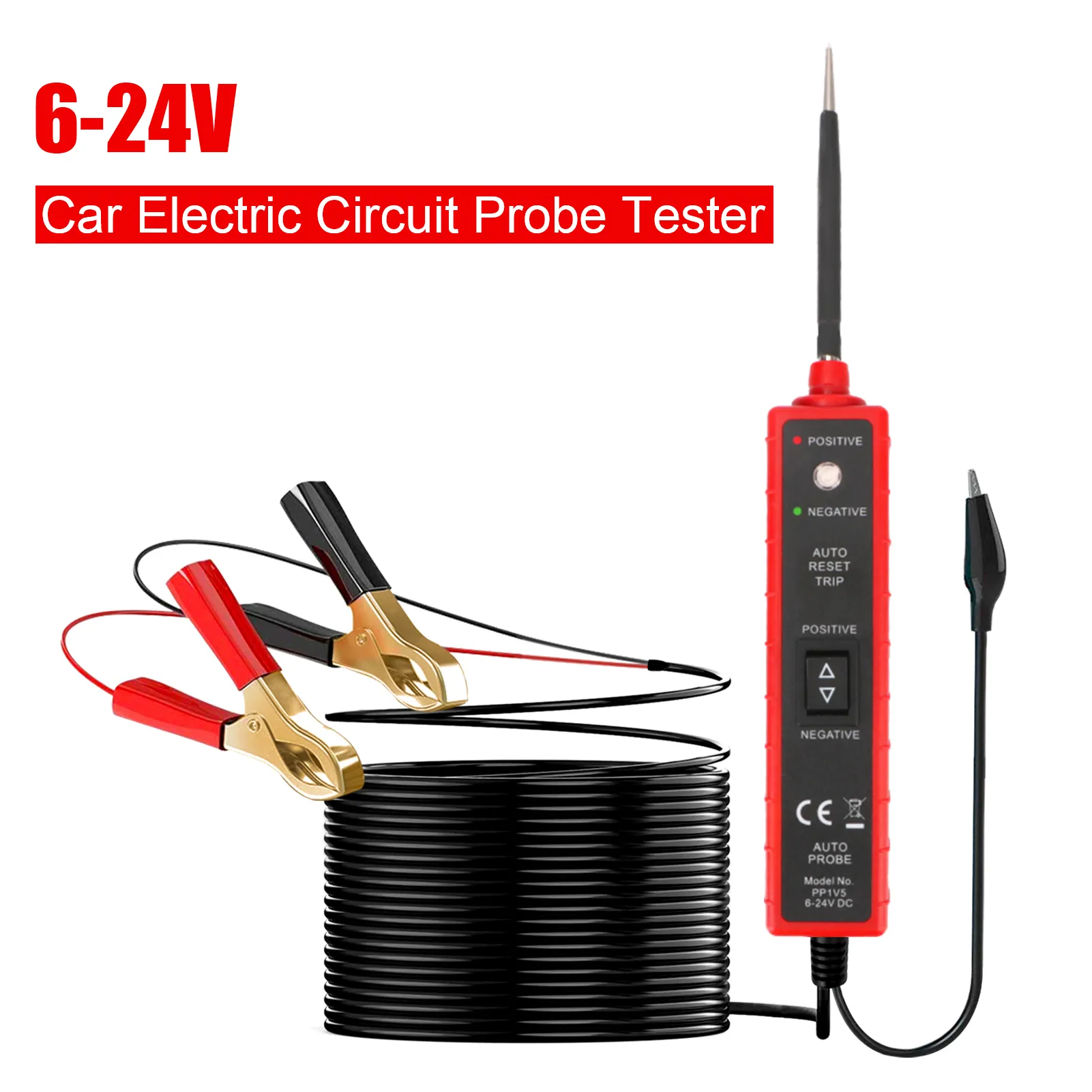 KZYEE KM10 PowerScan Circuit Tester Probe – 12V/24V Electrical Diagnostic Tool With 5-Year Warranty