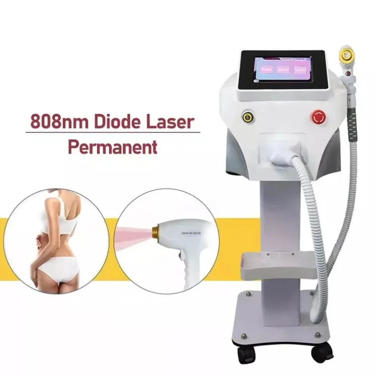 Lasermaskinens kvalitet Lazer Bar 300W 808 Hårborttagningsmaskin 808Nm Diod Laser Hårborttagning Maskinpris