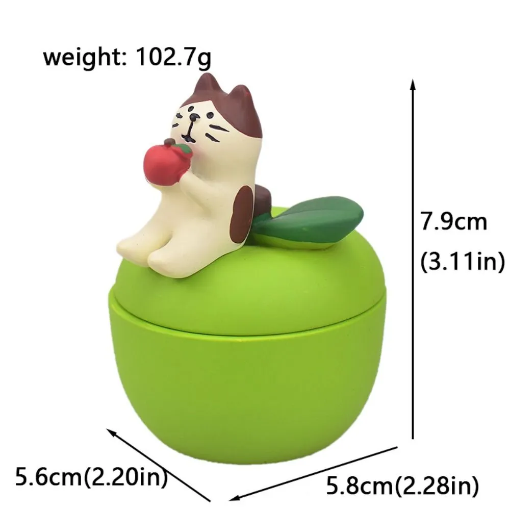 Balvi Portalápices & Soporte Gafas Nosy Buddy Cat Color Gris Organizador de Escritorio 2 en 1 Cerámic