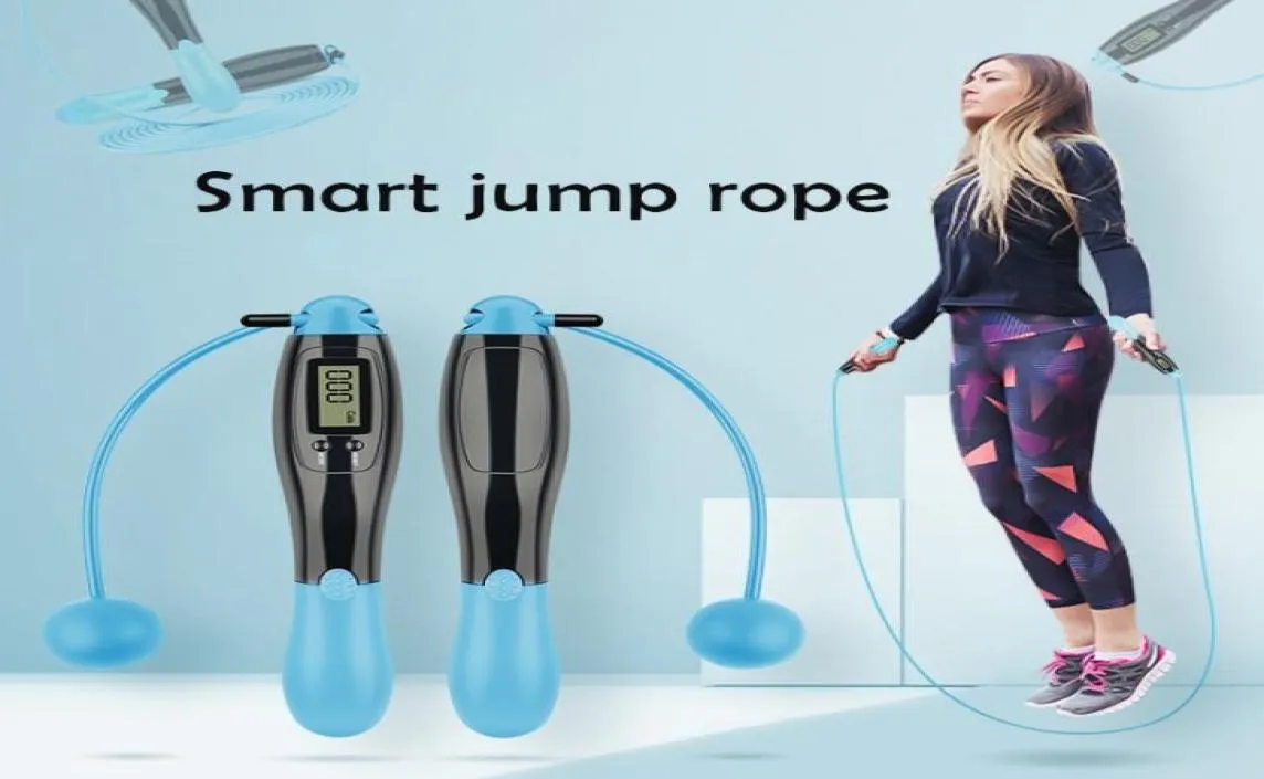 28m Jump Rope Elektronisch Intelligent tellen Draadloos Skipping Rope Verlies gewicht Fitness Training Jumping Cuerda Deporter8650488