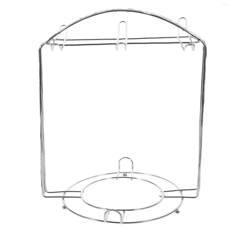 Porta di scarico in ferro battuto in ferro battuto tazza di caffè espresso tazze dell'organizzatore del piattino